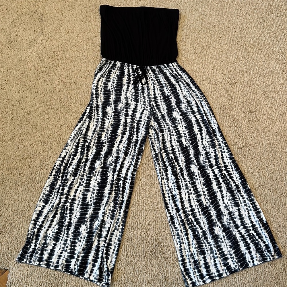 Strapless jumpsuit